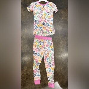 Little Sleepies Multicolor Leopard Kids Pajama Set